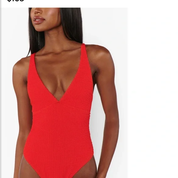 Red Swimwear - Show Me Your Mumu - Cape May One Piece - Medium - Picture 4 of 6